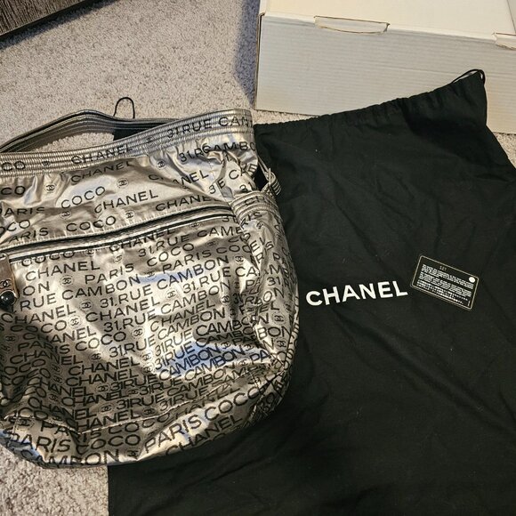 Authentic Chanel Unlimited Logo Tote Bag -full set - Picture 3 of 16